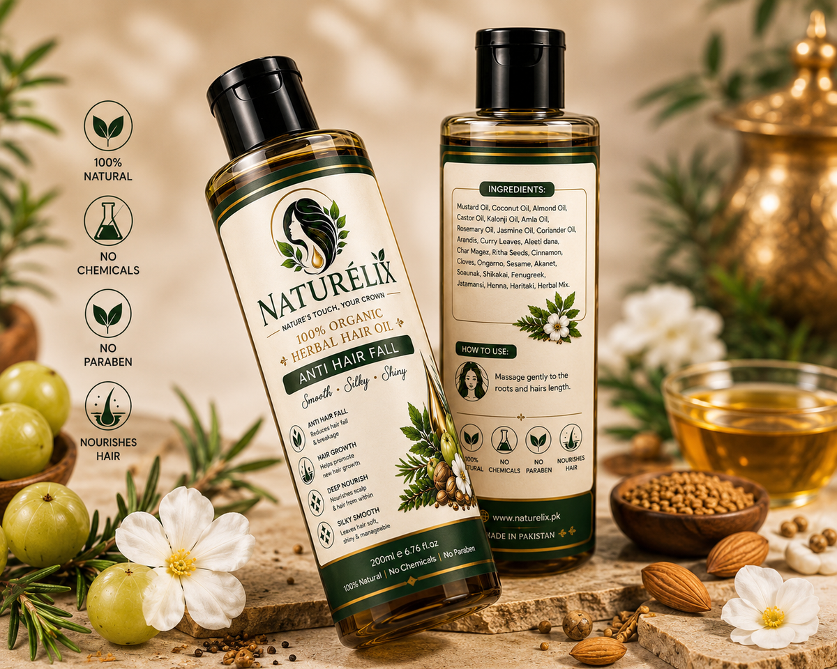Natural herbal hair oil 200ml
